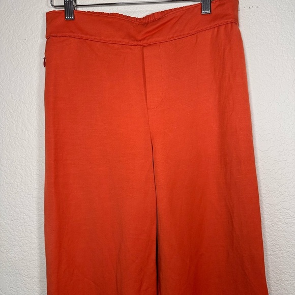 Theory Joliet Linen Blend Women's Pants 2 - Picture 3 of 10